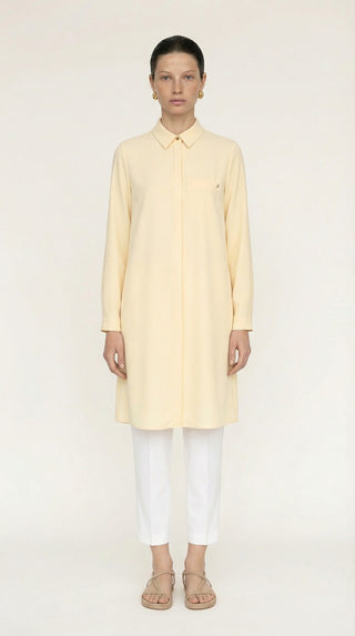 Gizli Düğme Detaylı Butter Tunik 0767