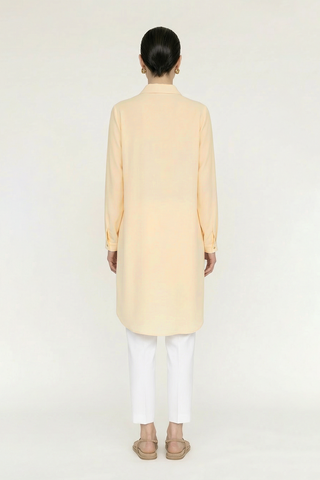 Gizli Düğme Detaylı Butter Tunik 0767