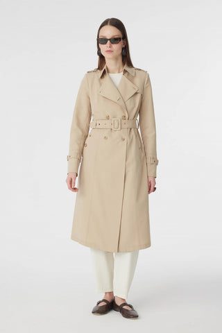 12528 LESNA TRENÇ 38- Bej Trençkot 12528