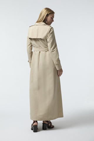 12528 LESNA TRENÇ 40- Bej Trençkot 12528