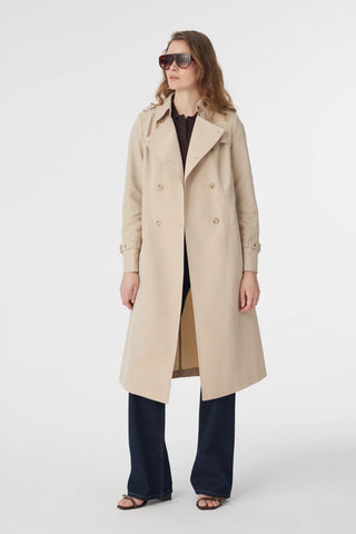 12528 LESNA TRENÇ 38-52 Taş Trençkot 12528