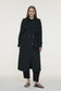 14042 LESNA TRENÇ 42- Siyah Trençkot 14042