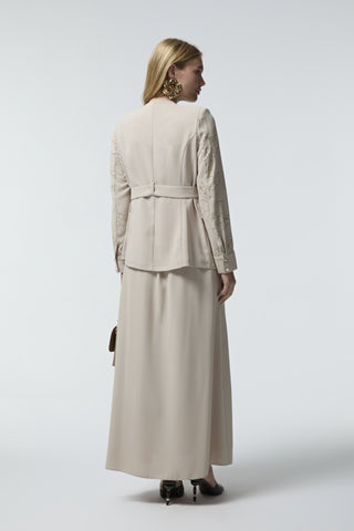 TK-1538 LİYA TAKIM 38-46 Bej Takım 1538