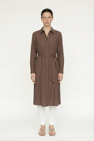 T-1628 SAREL TUNİK 42-50 Kahve Tunik 1628