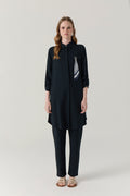 T-1654 SAREL TUNİK 38-46 Lacivert Tunik 1654