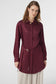 T-1670 GLAZE TUNİK 38-46 Bordo Tunik 1670