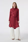 T-1675 MELURE TUNİK 38-46 Bordo Tunik 1675