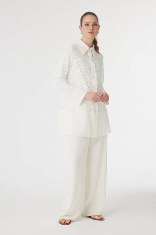 TK-1743 LİYA TAKIM 38-46 Ekru Takım 1743