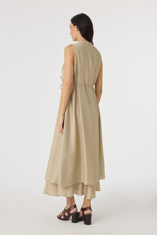 Fermuar Detaylı Katmanlı Akış Vizon Takım 1848