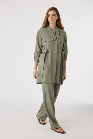 Bağlama Yaka Tokalı Zarif Çağla Takım 1875