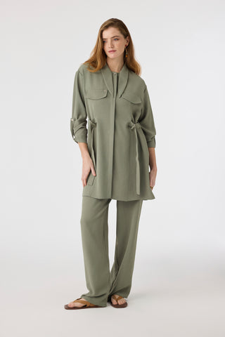 Bağlama Yaka Tokalı Zarif Çağla Takım 1875