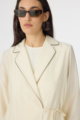 Bağcıklı Dökümlü Zarif Fil Dişi Takım 1876