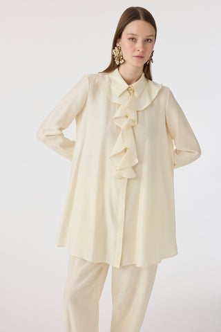 Volan Yaka Akışkan Dokulu Fil Dişi Takım 1903